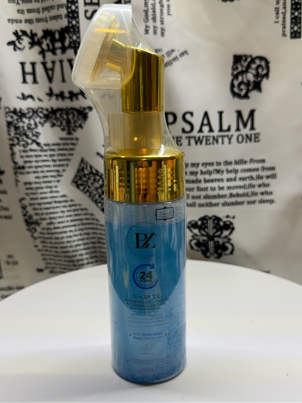 Below Zero Glacier Ice Cooling Lava Foam Facial Cleanser